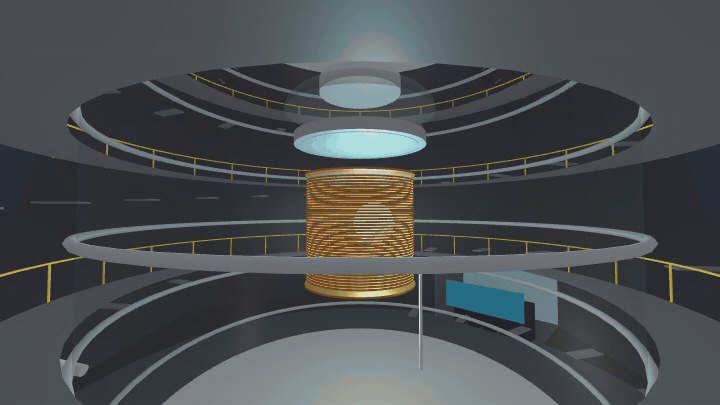 S1 scintillation flash leaking through the copper field-cage rings
