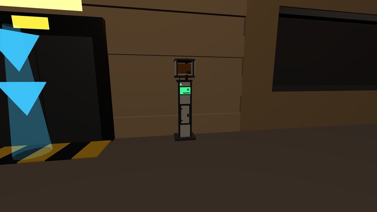 SiC sentinel beside the undercity foyer elevator doors